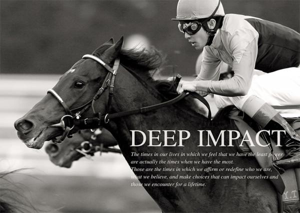 Unbeaten Deep Impact colt takes Triple Crown